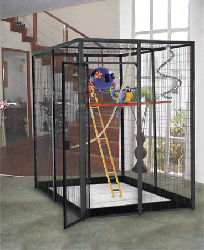 5' x 8' x 7' Aviary w/removable divider